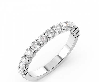 Classic Half Eternity Rings