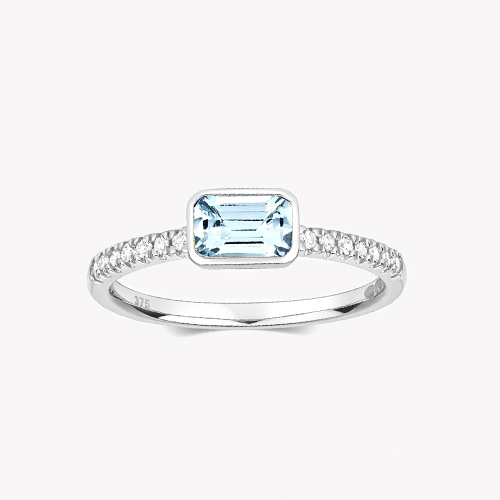 Aquamarine Rings