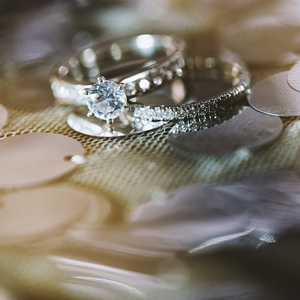 White Gold Diamond Ring